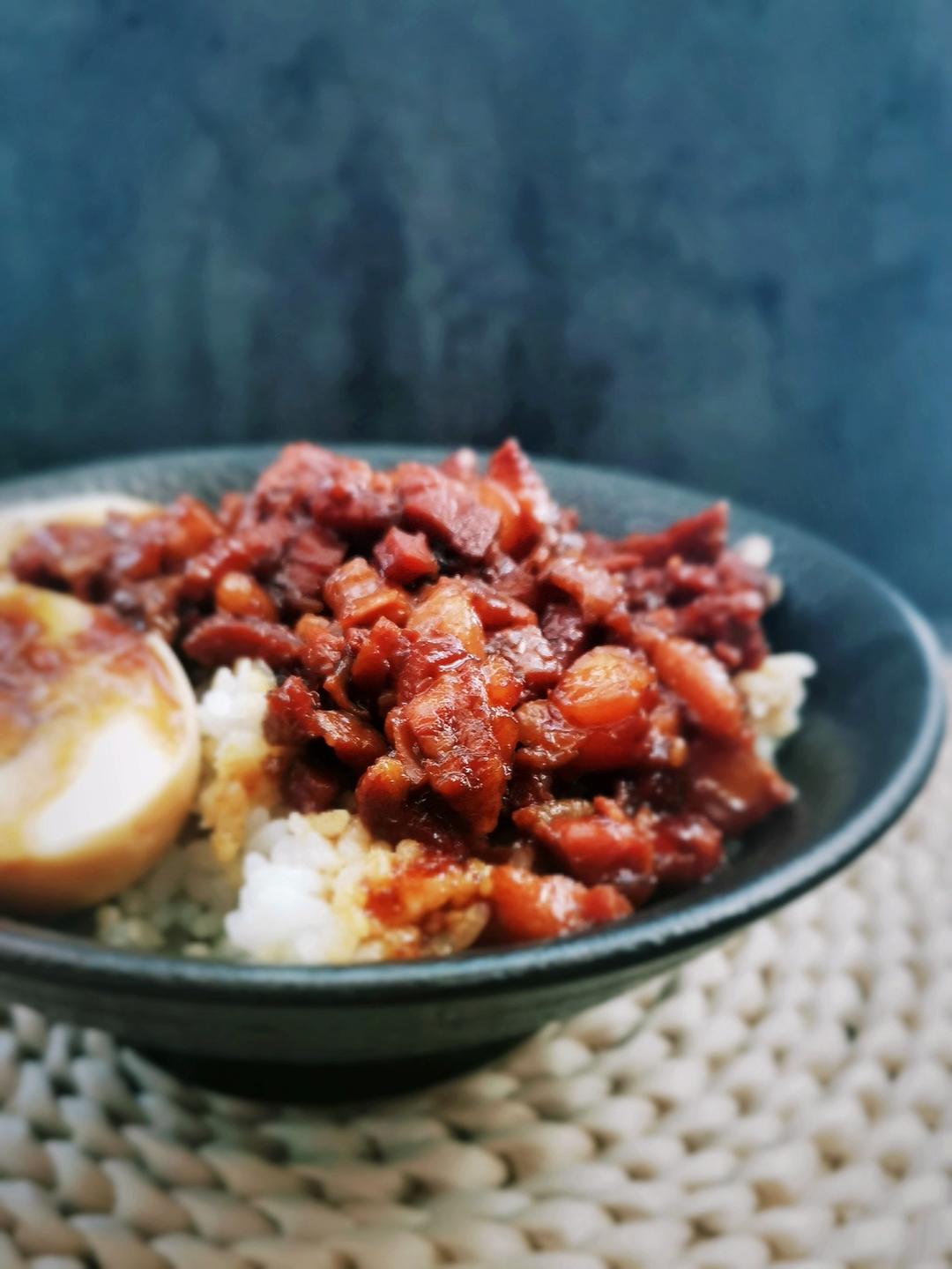 好吃到舔盘的家常版卤肉饭（无油）