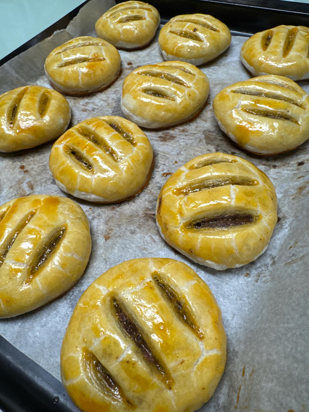 红豆酥饼，一次成功！超级酥宝宝红豆酥（无鸡蛋版）