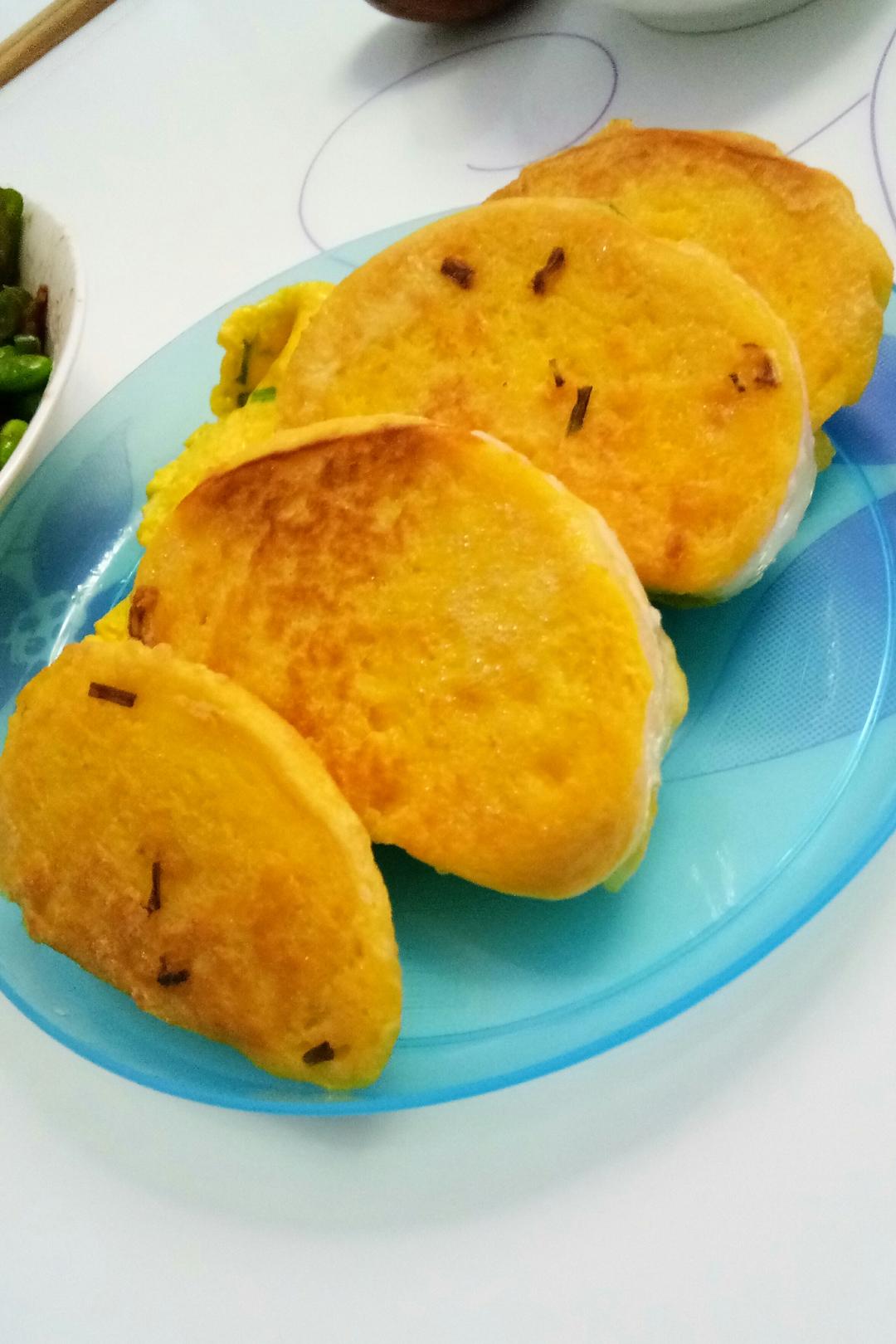 鸡蛋煎馒头片