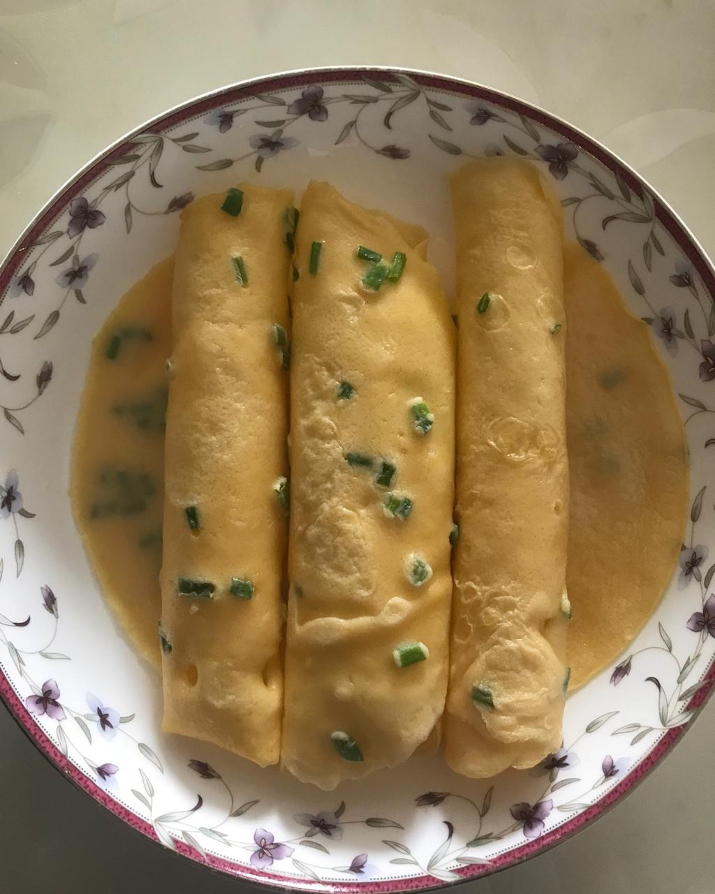 葱花鸡蛋饼