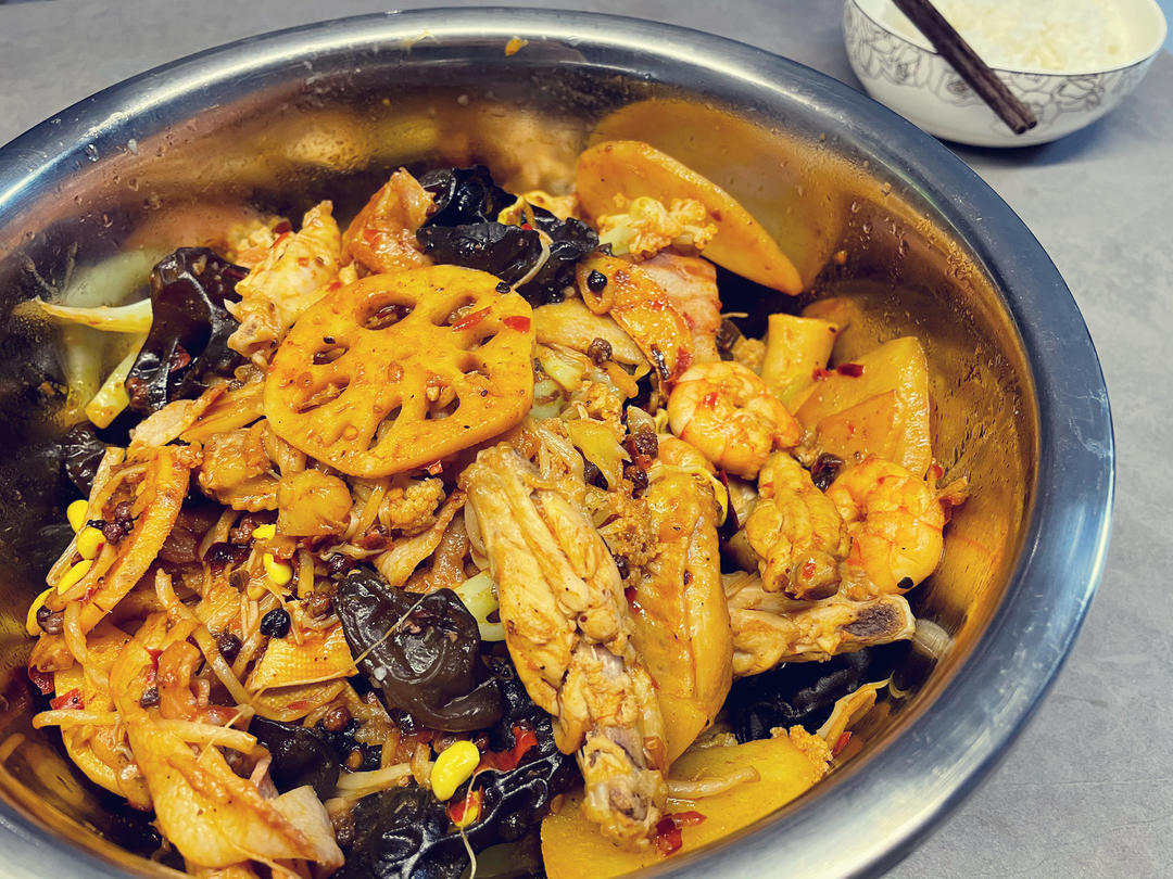 家庭聚会被赞爆的～麻辣香锅 今天这道菜太给撑场面了