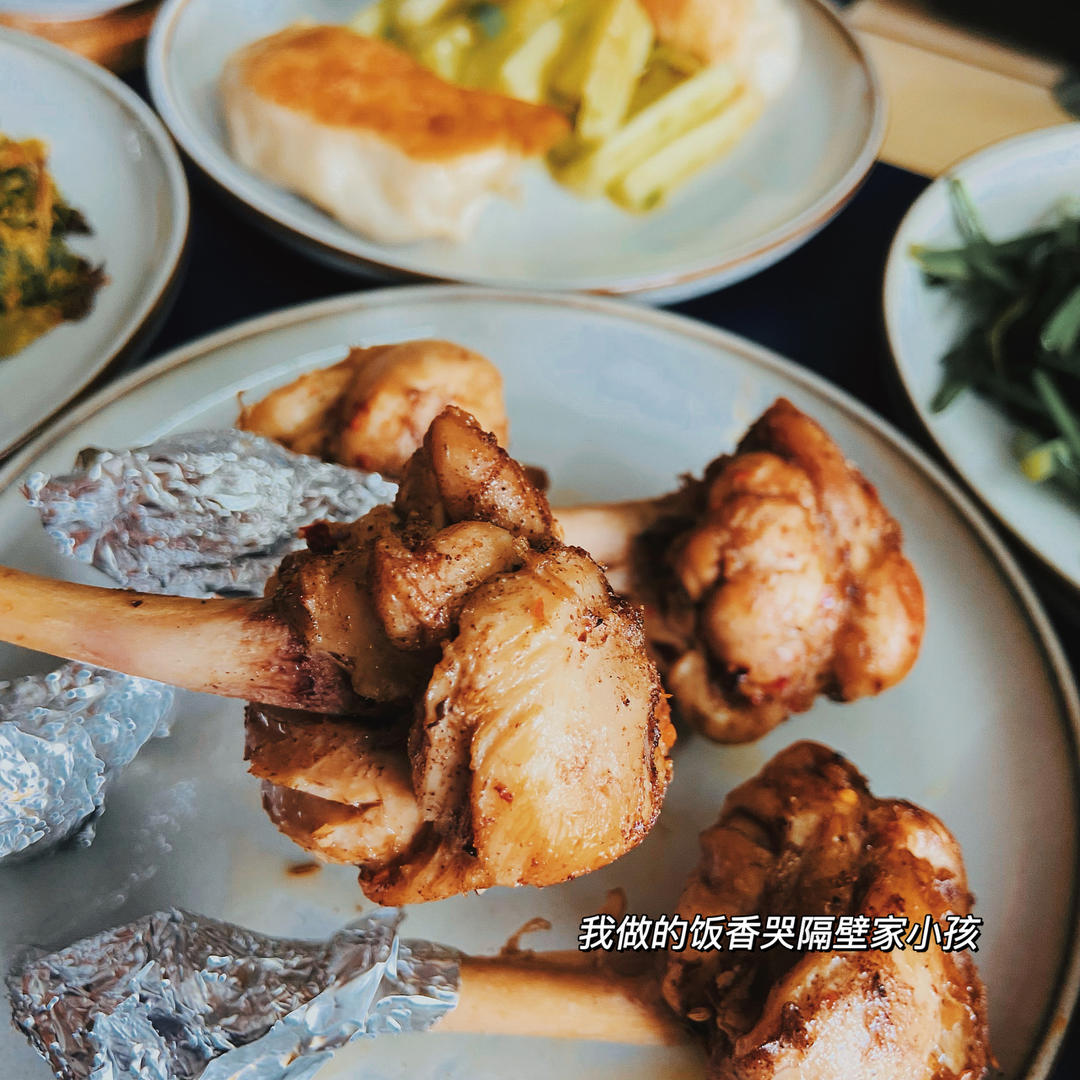 新奥尔良烤去皮鸡腿（减肥备餐）