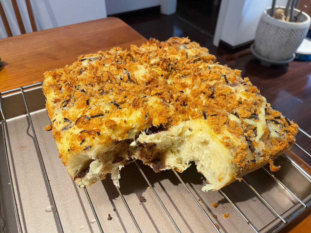 复制热销款肉松红豆吐司