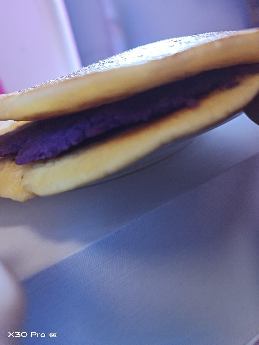 超快手铜锣烧/松饼（含紫薯馅做法）