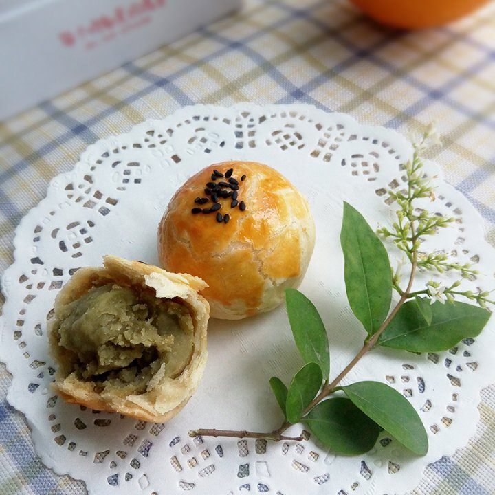 石头姐_mjrb做的圆圆满满绿豆酥