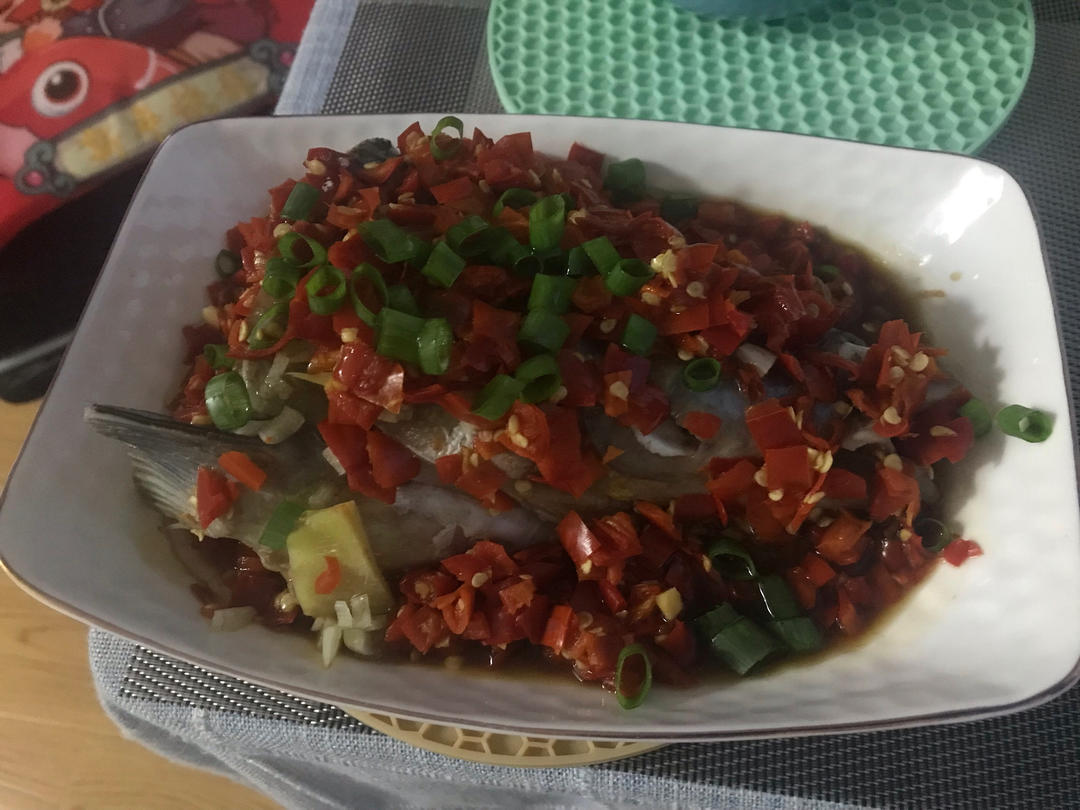 家庭版剁椒蒸鱼头，味道胜比大酒店👍