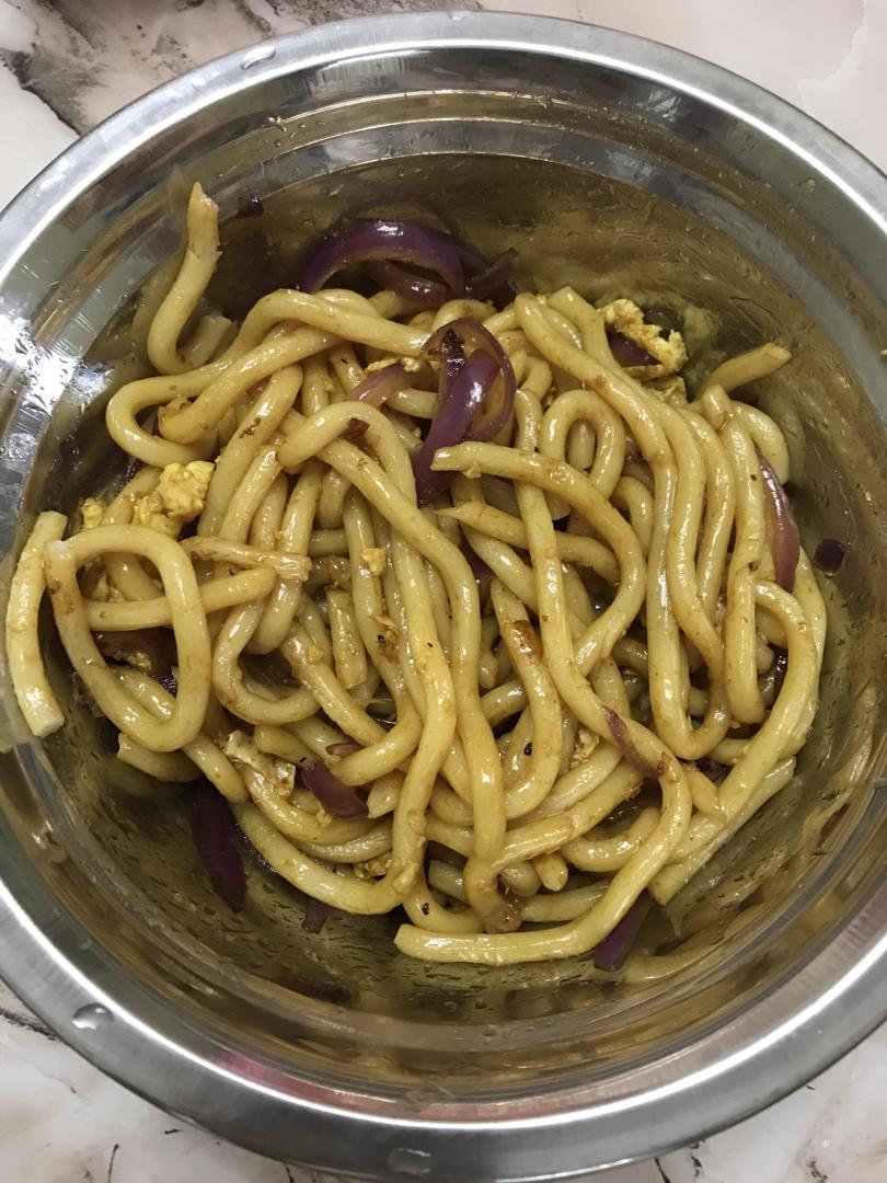 简单易学🥇一口上瘾好吃到流泪的黑椒乌冬面