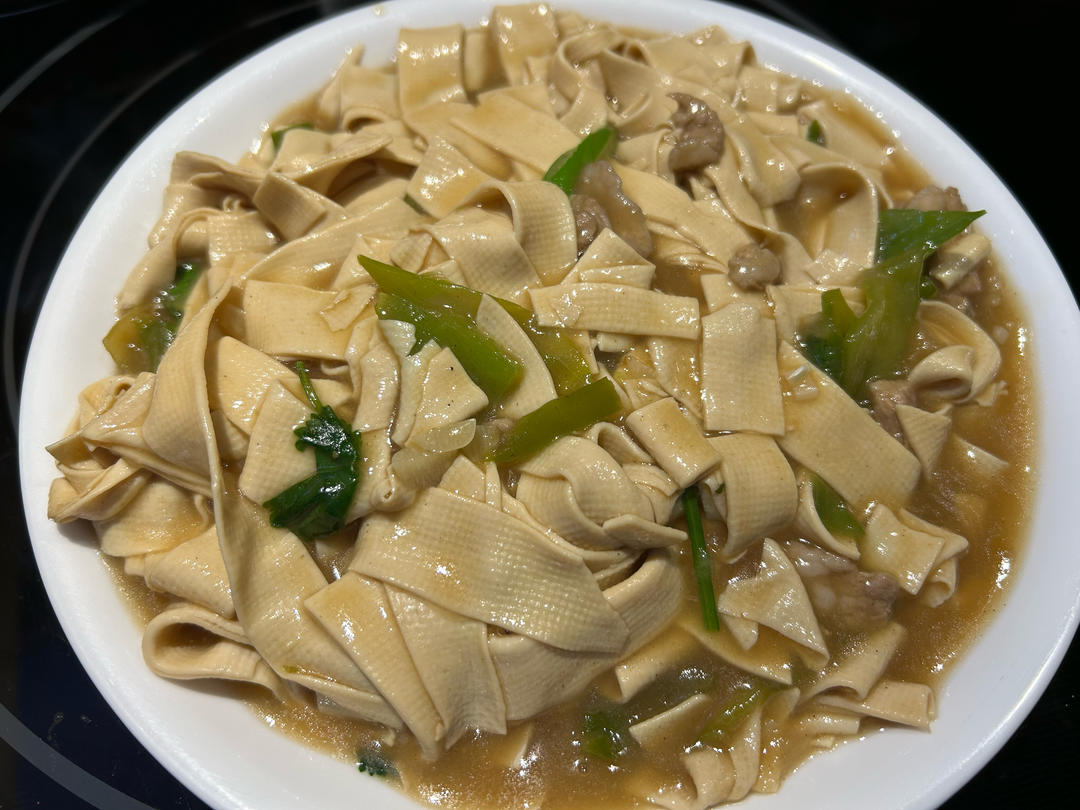 东北尖椒干豆腐