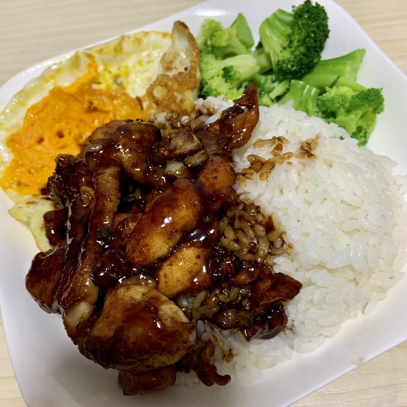 照烧鸡腿饭