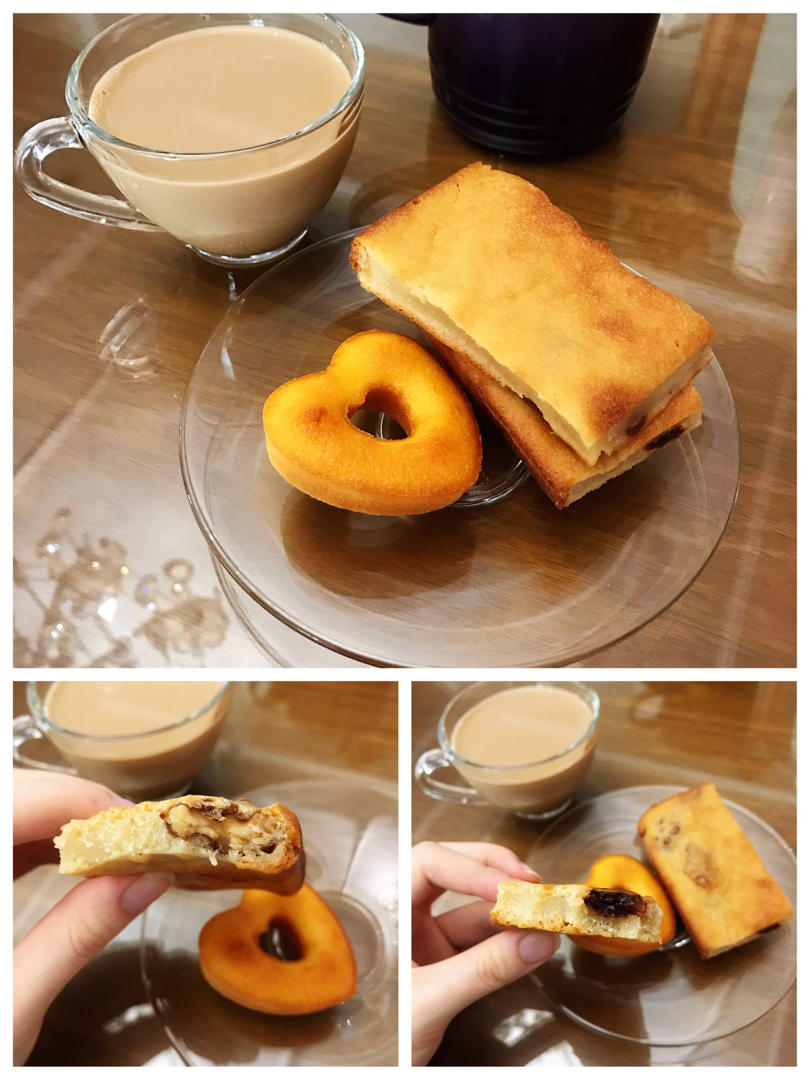 🔥免揉面❗️葡萄干烤年糕～外酥里糯