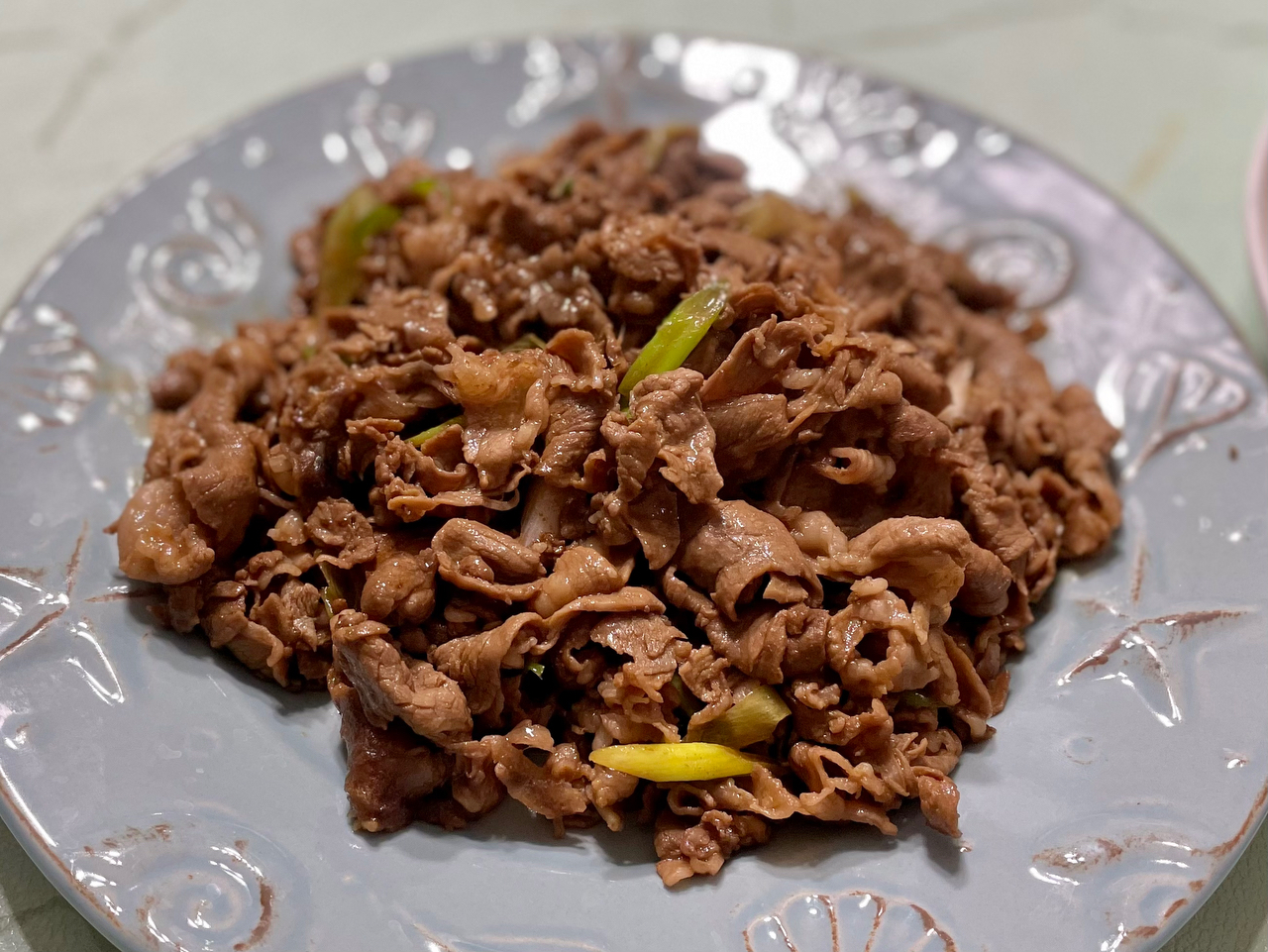 老北京葱爆羊肉(羊肉片版)