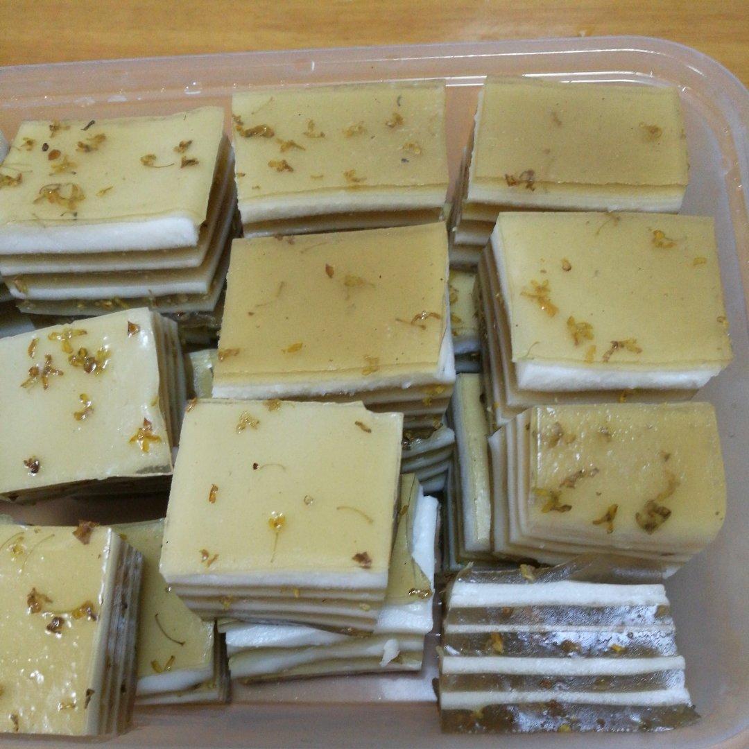 桂花椰汁千层糕