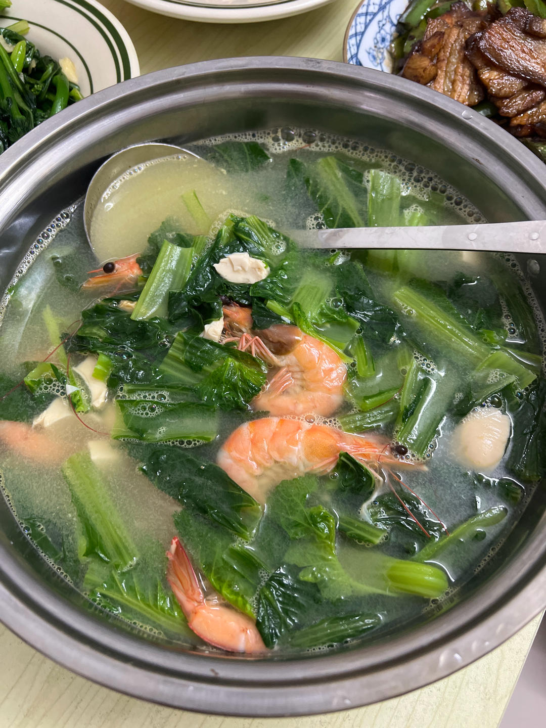 咸鸭蛋春菜汤 十分钟快手汤