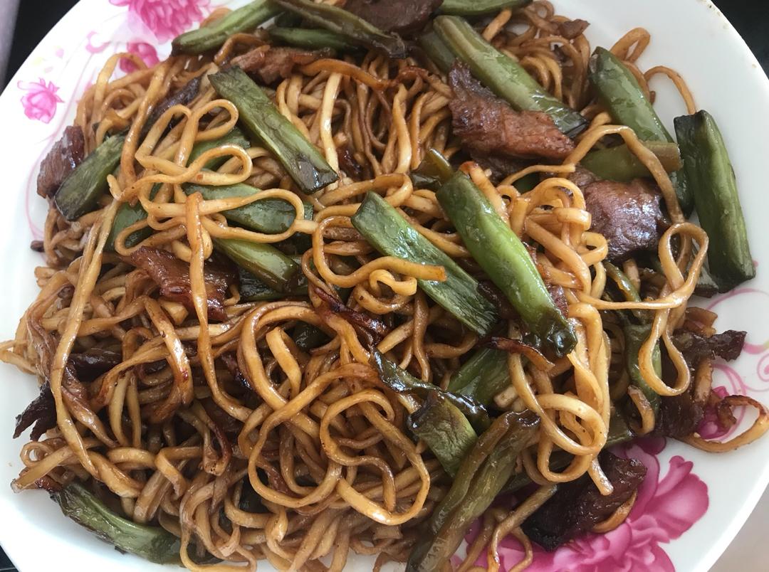 豆角焖面