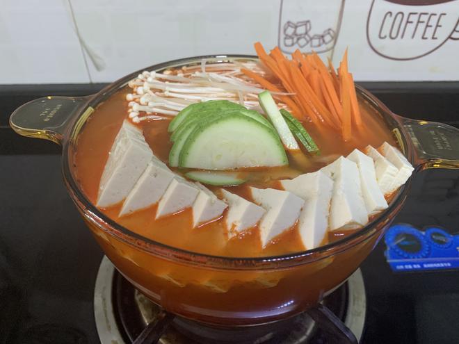 超省钱减脂韩式辣酱汤的做法