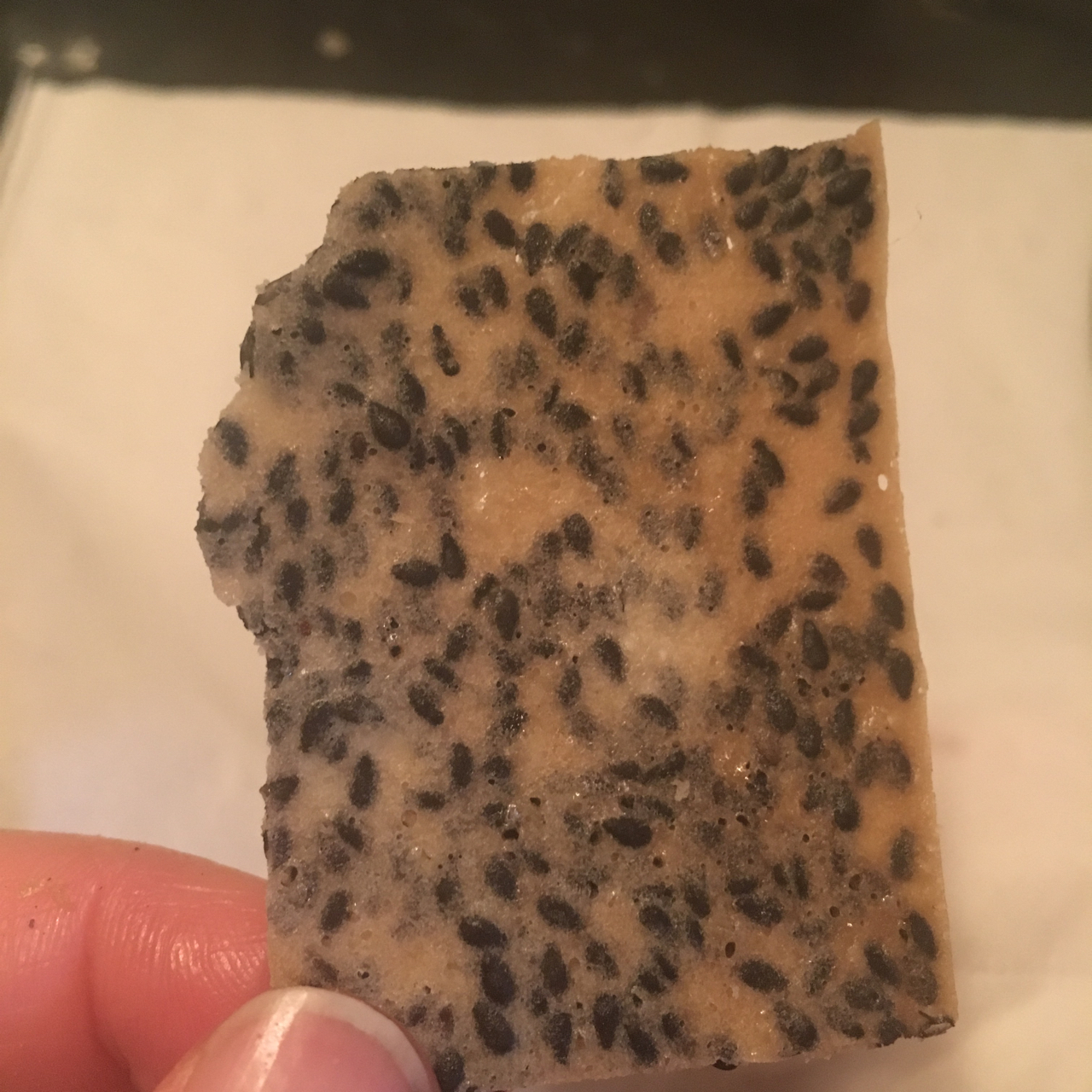 蛋白芝麻薄脆饼干（失败率低的做法）