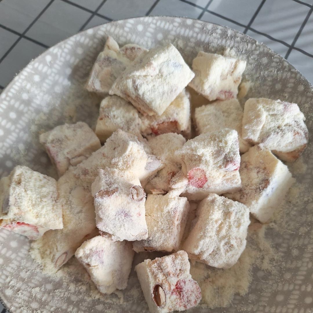 雪花酥  不甜版