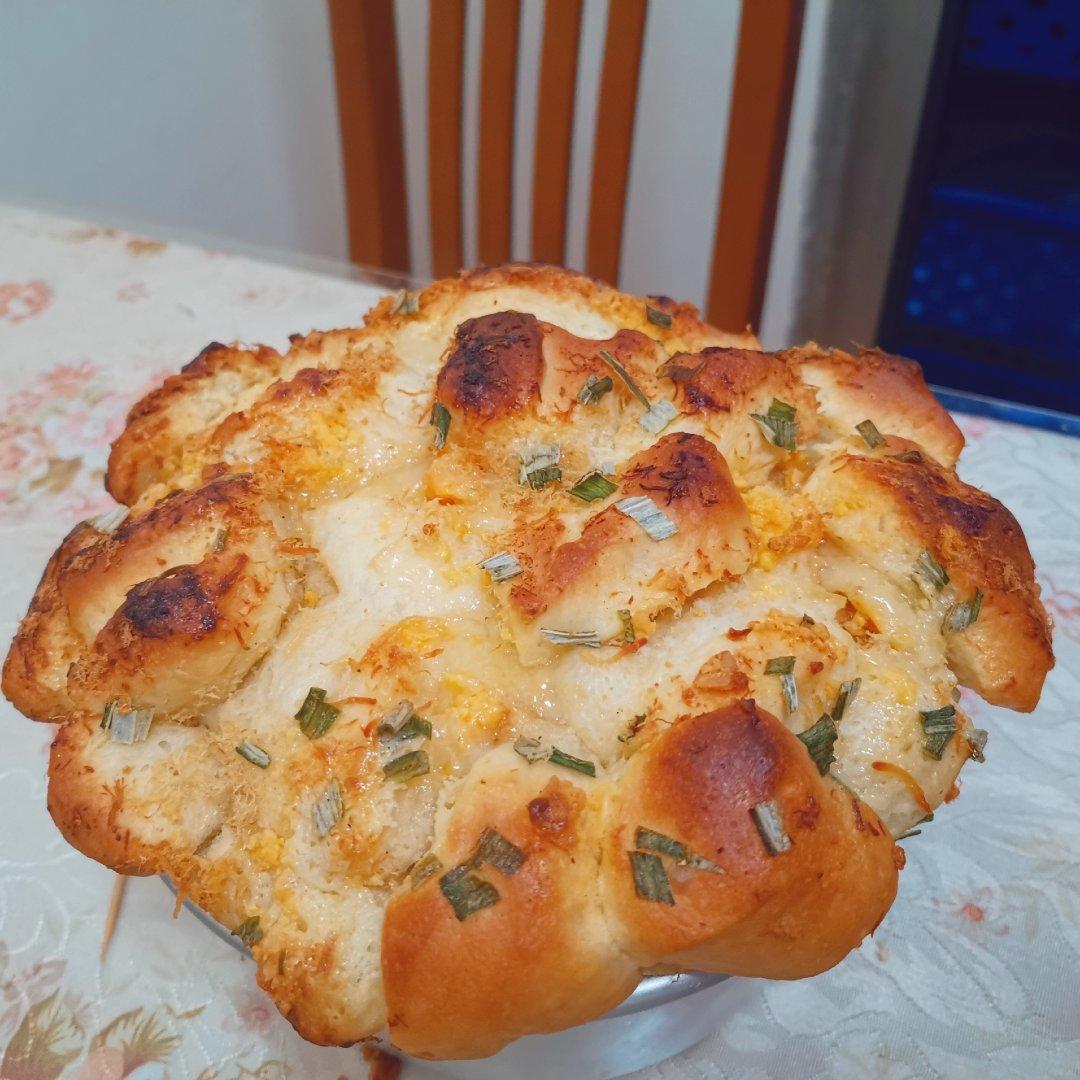 肉松沙拉酱面包！我的爱