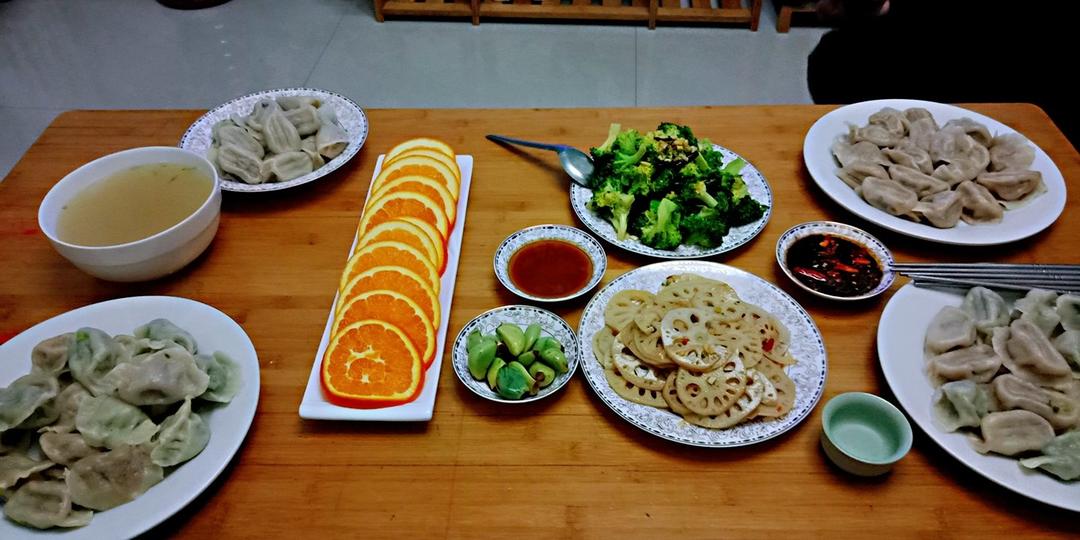 我家的美味晚餐