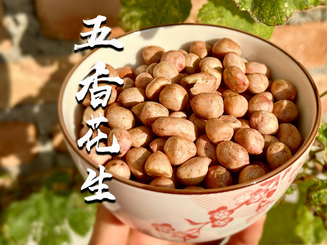 【微波炉脆皮五香花生】免油炸健康小零食｜三分钟⏰满屋飘香的做法