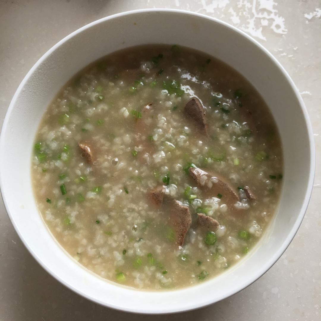 生滚猪肝瘦肉粥