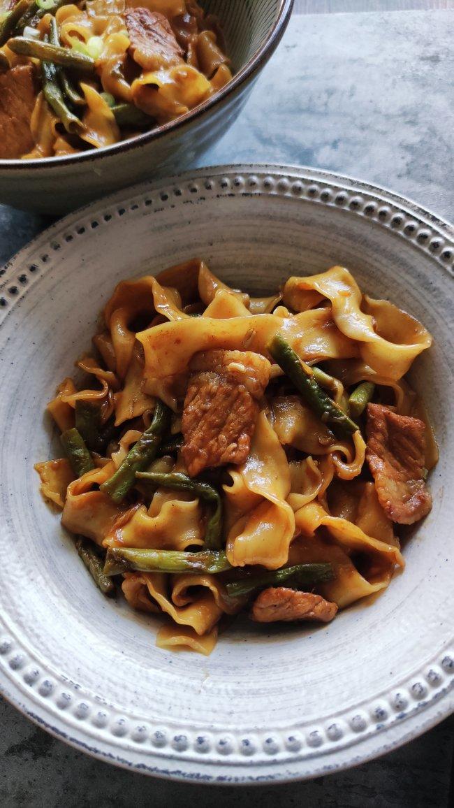 豆角焖面