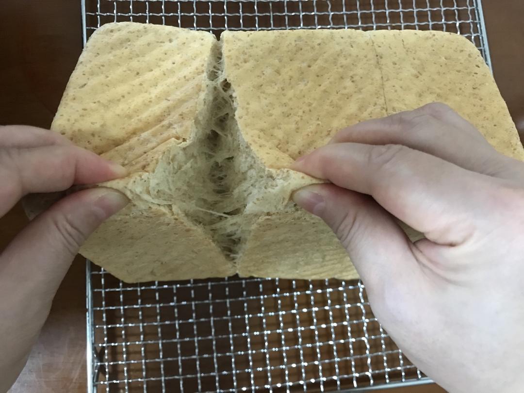 夺命软吐司(๑´ڡ`๑)超软拉丝极速方便的一次发酵吐司