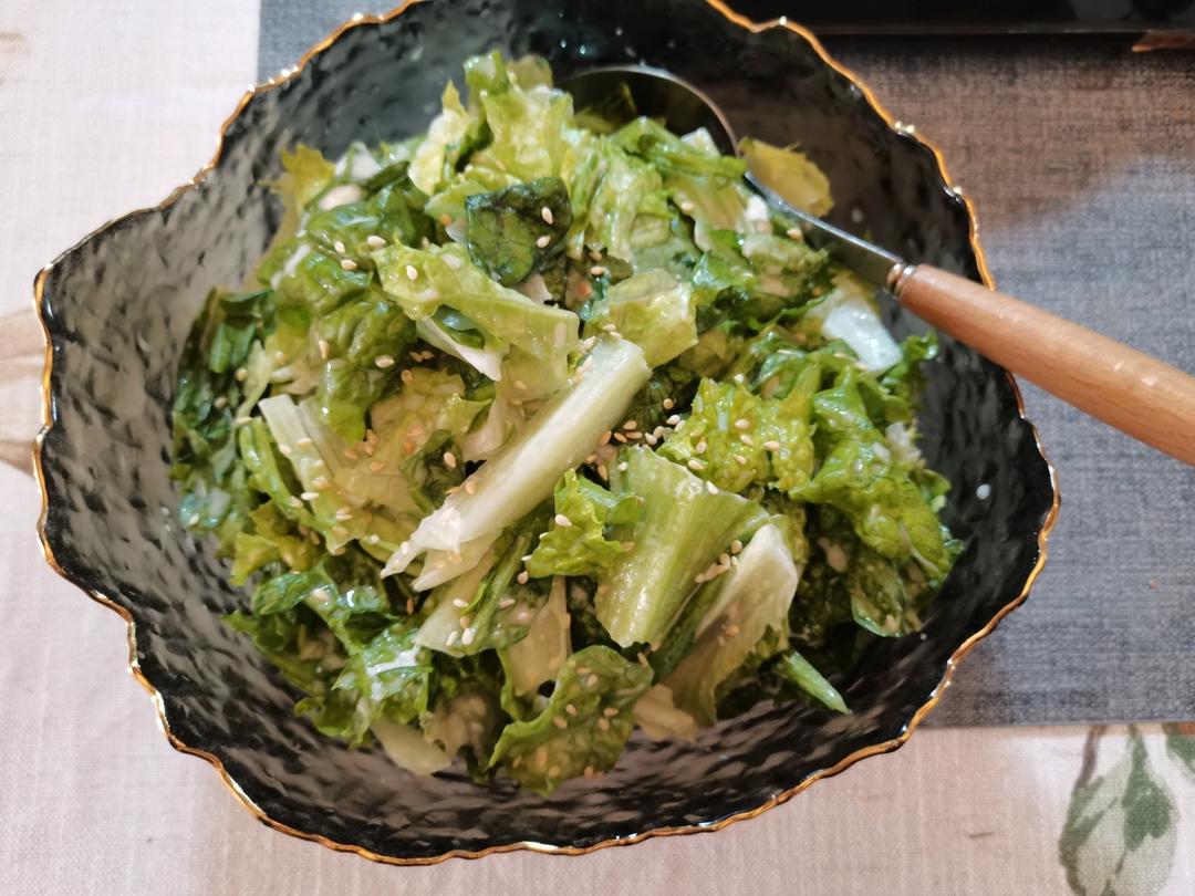 【生菜沙拉】一道清爽好吃又简单的菜~