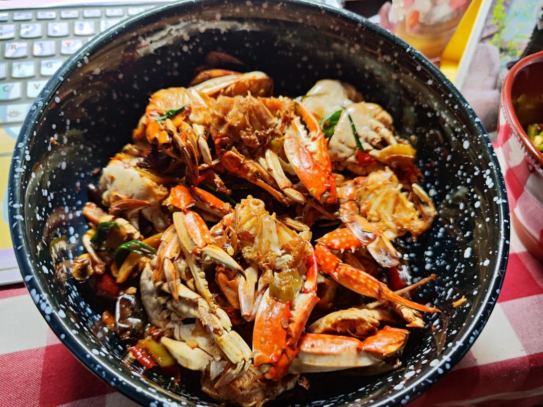 香辣蟹｜家常版 做法简单❗️