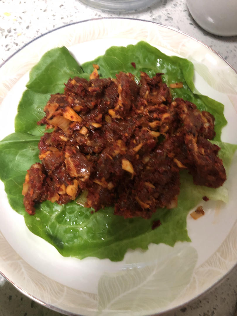 火锅涮肉😋秘制麻辣牛肉@猪肉