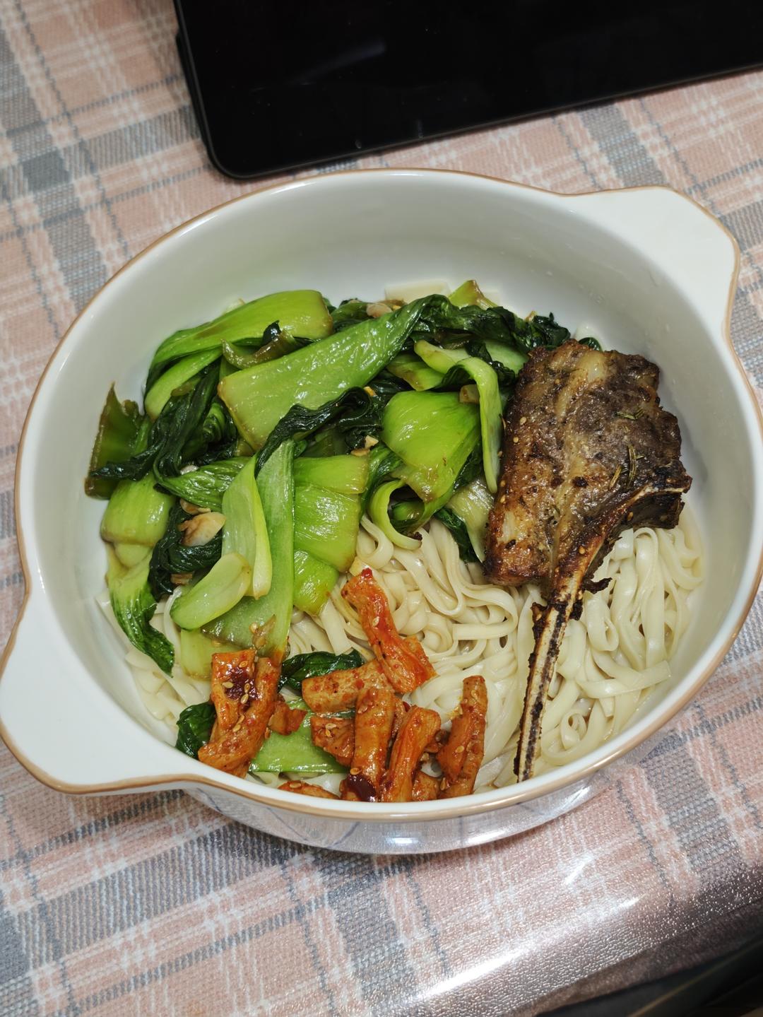 青菜汤面