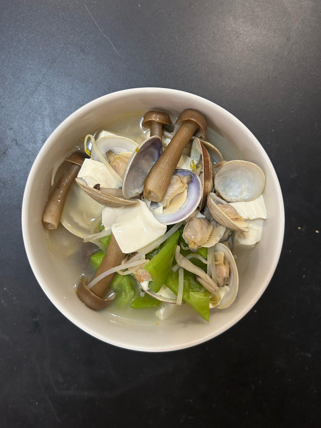 蛤蜊豆腐汤(减肥)