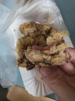 减肥甜品之香蕉燕麦饼的做法 步骤4