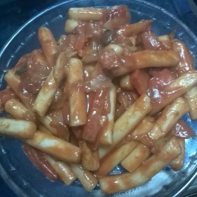 韩式辣炒年糕