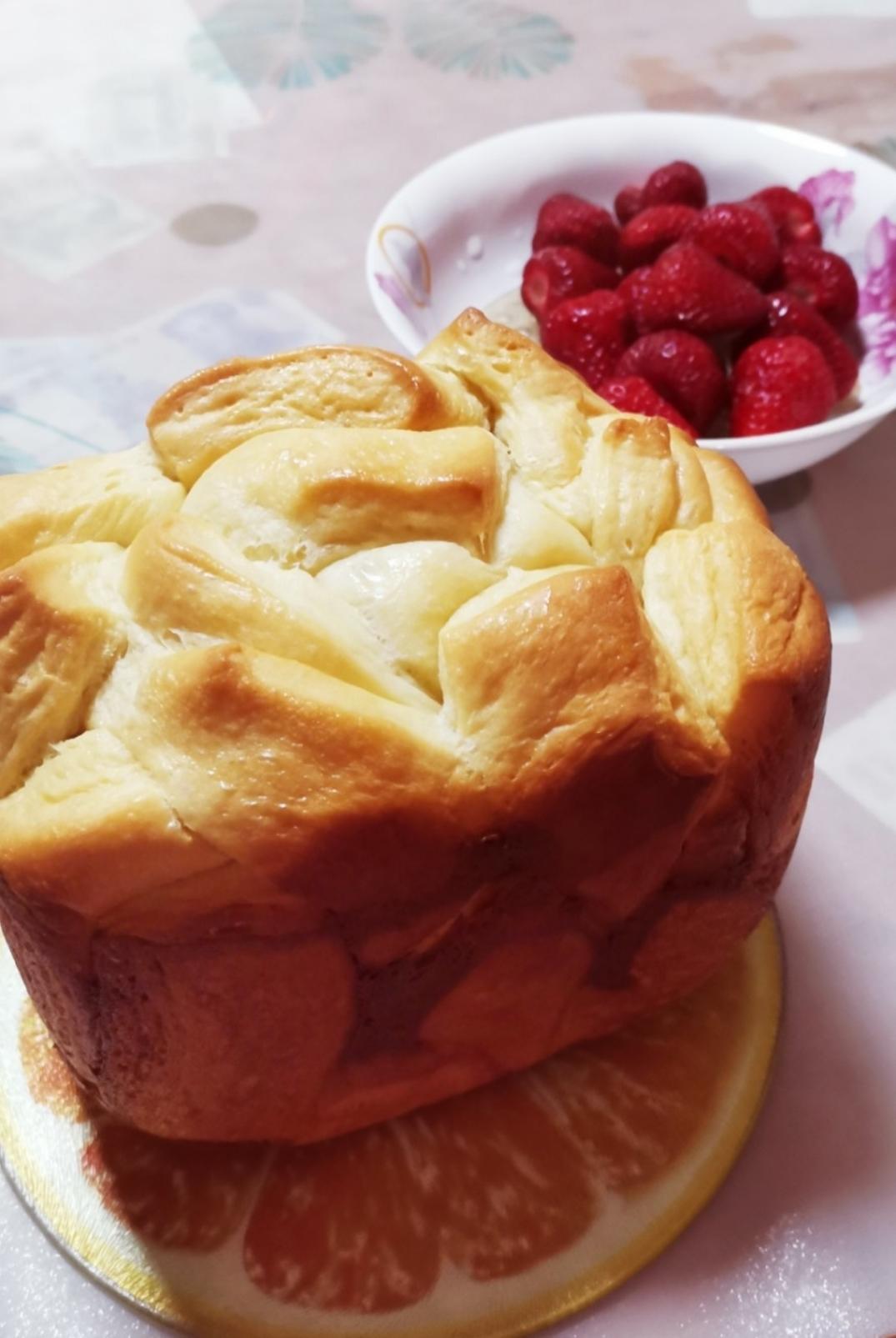 面包机做日式炼乳面包