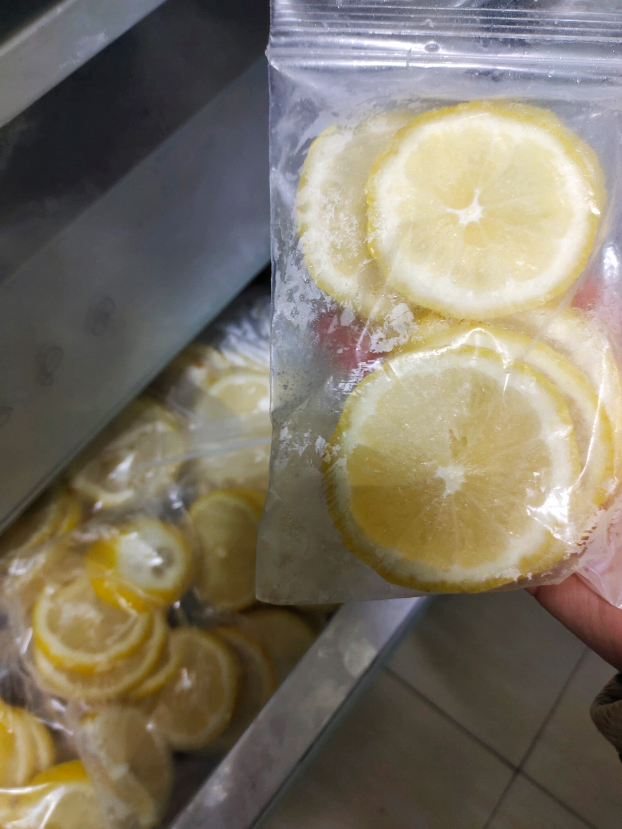 冷冻柠檬片