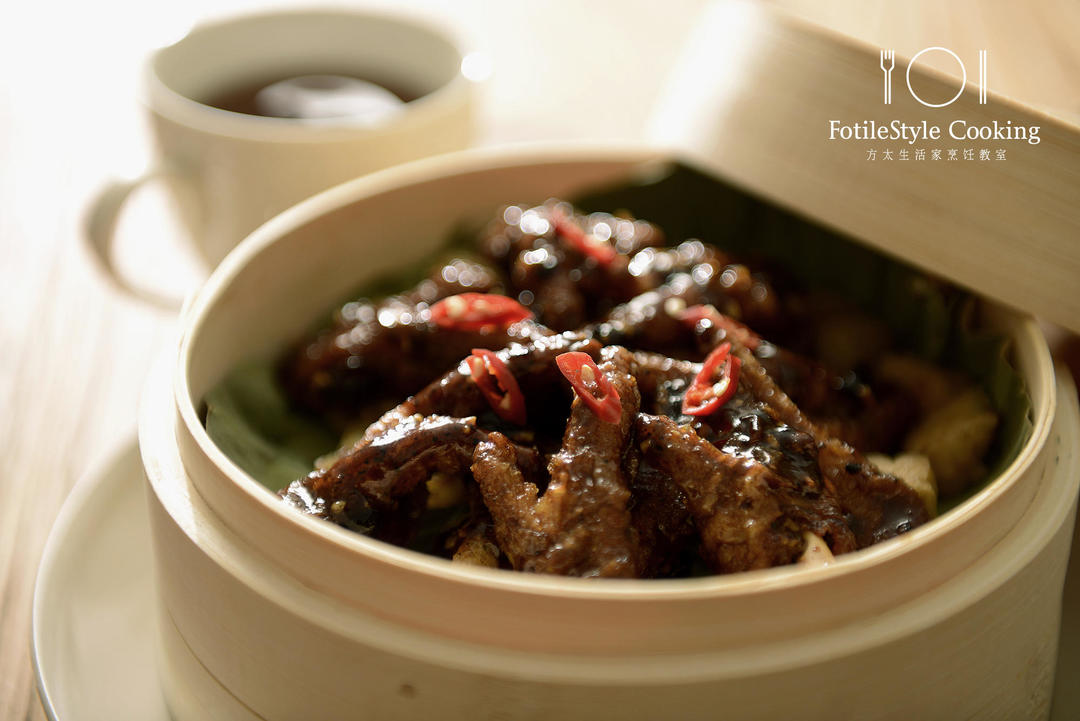 豆豉蒸凤爪