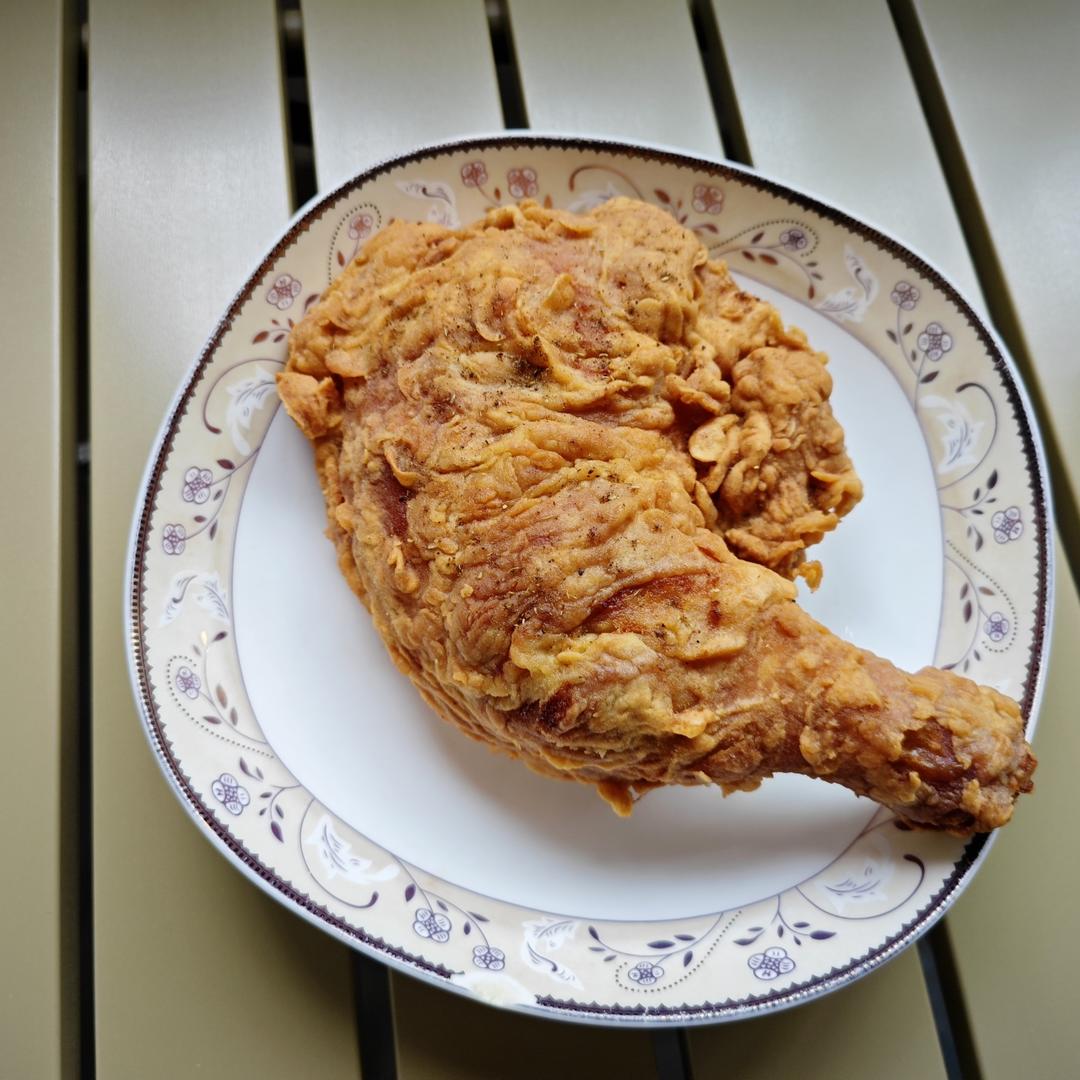 香脆鳞皮炸鸡腿