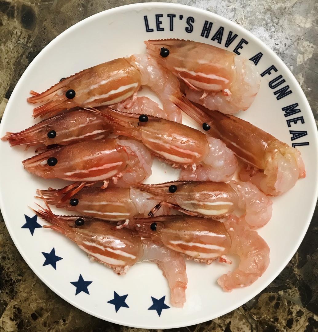 斑点虾sashimi