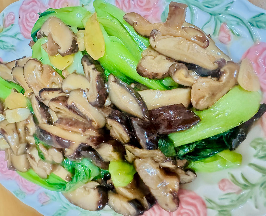 香菇油菜（简单快手）