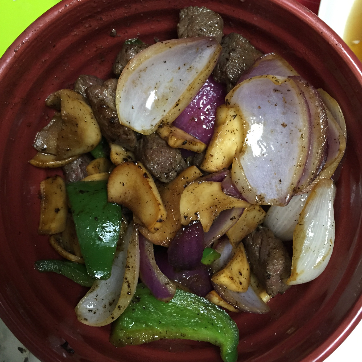 黑椒牛肉粒