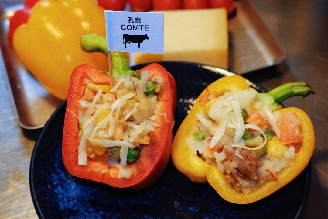 家庭Bistro｜芝士牛肉彩椒碗&柠香虾球沙拉