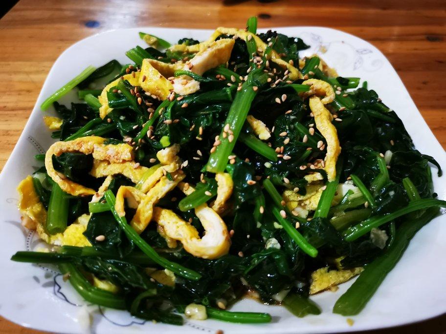 健康低脂凉拌菜—菠菜可以这样吃