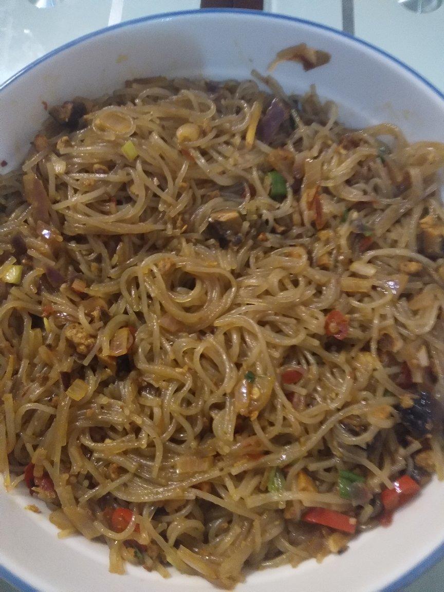 肉末炒粉丝