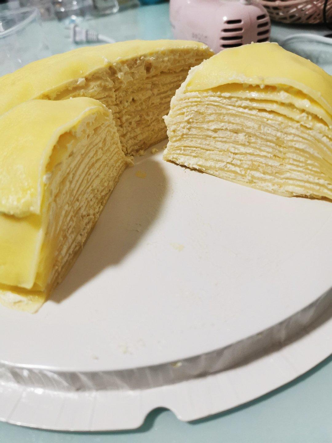 榴莲千层（超软糯蛋皮配方٩( ᐛ )و