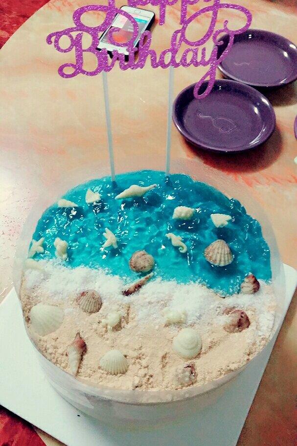 海洋酸奶慕斯蛋糕——乐众缤纷夏日烘焙大赛获奖作品