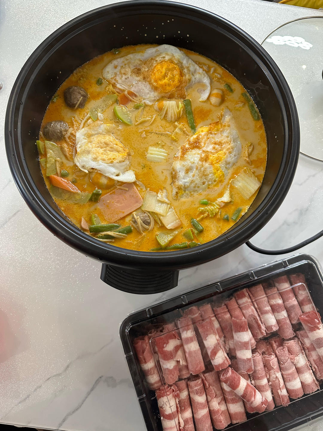 家庭版牛奶麻辣烫，味道绝对不输某亮，某国福。