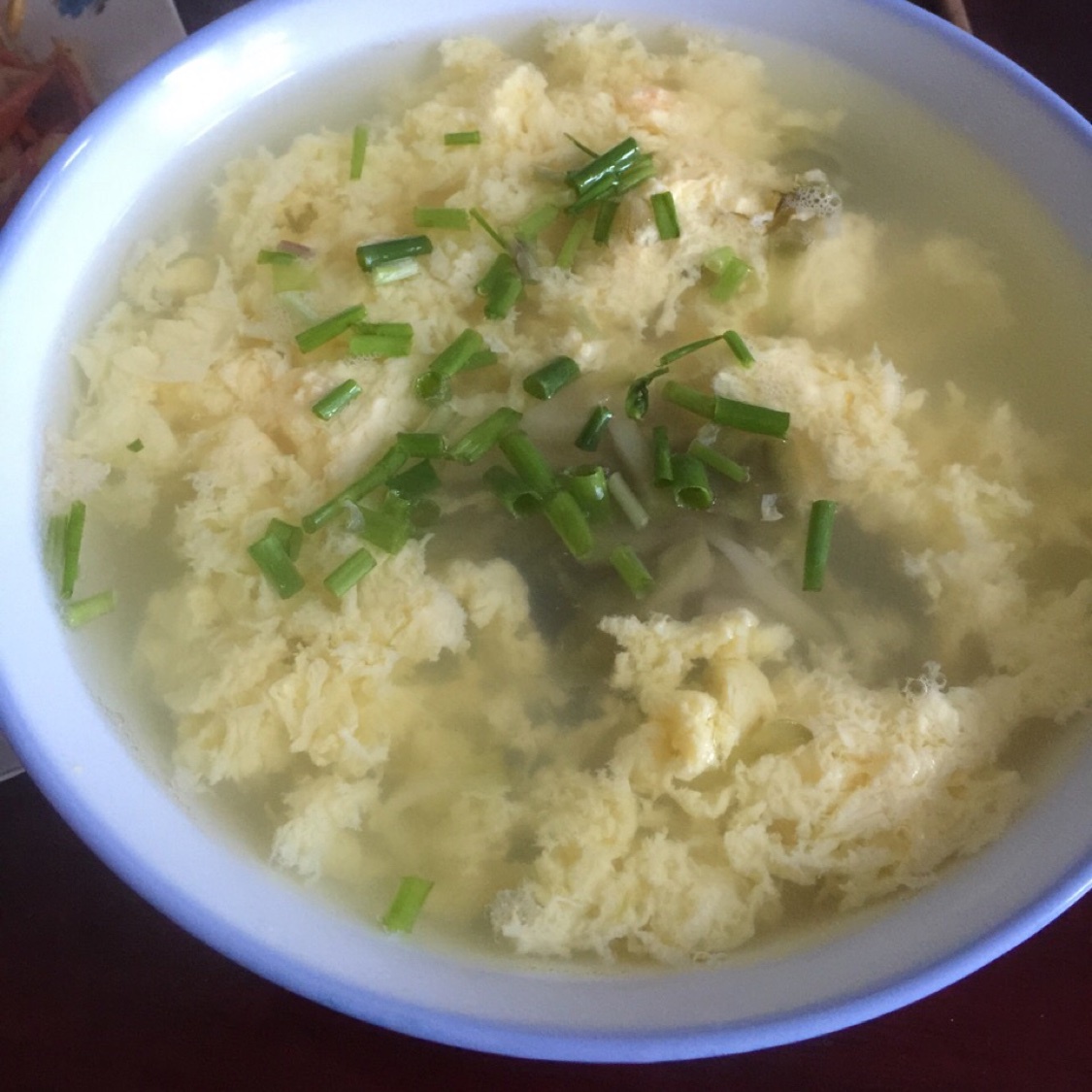 我与棉被君做的榨菜蛋花汤