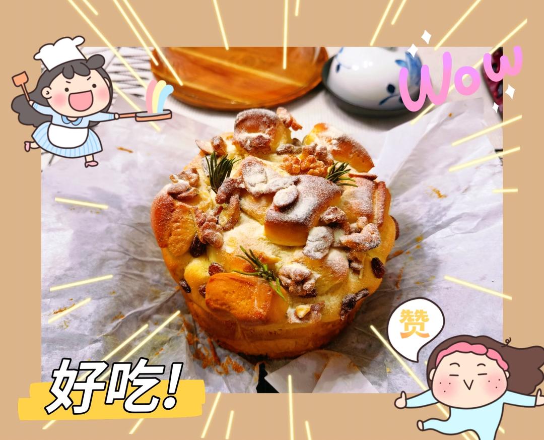 【炼乳手撕面包】不用费力整形的面包，烘焙小白也能成功