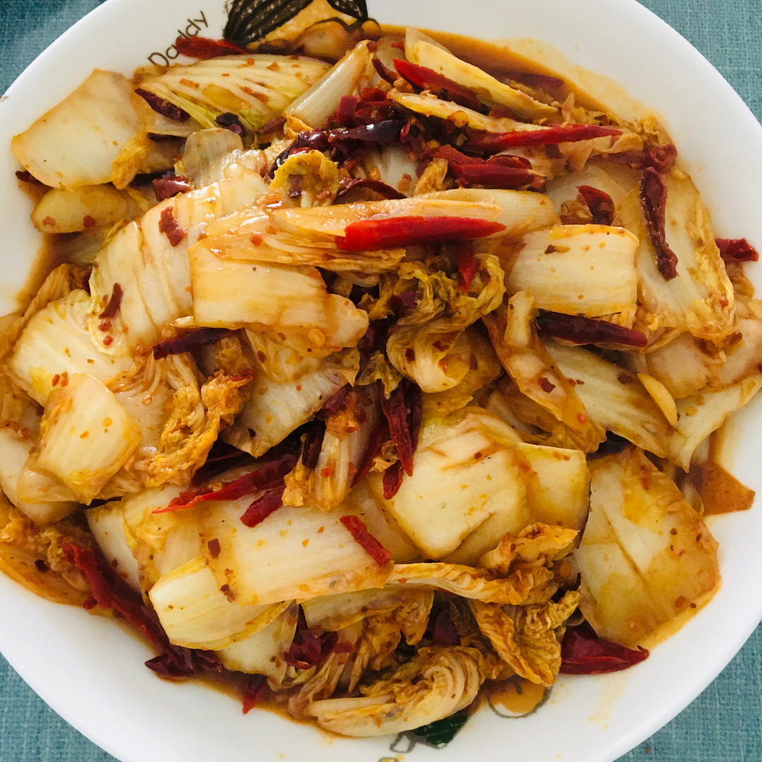 酸辣娃娃菜极简版💜